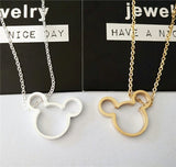 Wholesale 10Pcs/lot  New Fashion Delicate Cute Minnie Mouse Necklace Pendant Sailor Moon Collar Choker Best Friend Gift Bijoux
