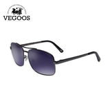 VEGOOS Brand Designer Polarized Sunglasses Men sun glasses whole retro aviation stainless frame oculos de sol masculino #3073