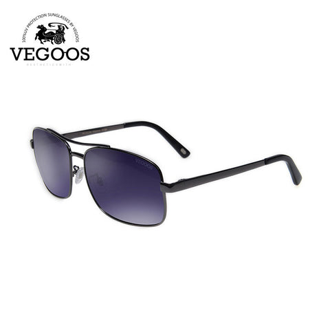 VEGOOS Brand Designer Polarized Sunglasses Men sun glasses whole retro aviation stainless frame oculos de sol masculino #3073