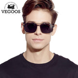VEGOOS Brand Designer Polarized Sunglasses Men sun glasses whole retro aviation stainless frame oculos de sol masculino #3073