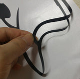 Black Wall Sticker Mickey Mouse Cartoon for Kids Room Decal Removable Vinyl Transfer Stencil Mural Home Nursery Decor