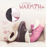 New 2014 fashion fur female warm ankle boots women boots snow boots and autumn winter women shoes #Y10308Q