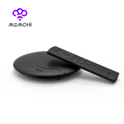 MEMOHIMEMOBOXUFOStreamingMediaPlayerAndroid6.0QuadCore64BitSmartTVBoxsupportVP9HDRH.265UHD4KKODISet-topBox