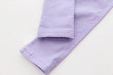 High Quality Spring Summer Fashion Children Pants Candy Color Pencil Girls Pants