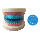 Utility Tooth Orthodontic Appliance,Blue Silicone Hot Professional Alignment Braces,Oral Hygiene Dental Care Equipment For Teeth