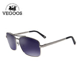 VEGOOS Brand Designer Polarized Sunglasses Men sun glasses whole retro aviation stainless frame oculos de sol masculino #3073