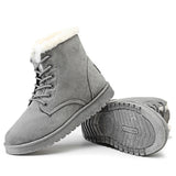 2016 New Warm Winter Boots For Women Ankle Boots Waterproof Snow Girls Boots Female Shoes Suede with Plush Insole Botas Mujer