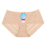 Aimer Women Feel Smooth Panty Stripes Design Low Waist Boy Shorts AM23Y31