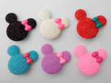 6pcs LOT  MINNIE MOUSE HAIR CLIPS - CARTOON NOVELTY GIRLS MICKEY PRETTY CUTE HAIR PINS