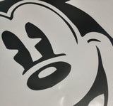 Black Wall Sticker Mickey Mouse Cartoon for Kids Room Decal Removable Vinyl Transfer Stencil Mural Home Nursery Decor