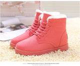 2016 New Warm Winter Boots For Women Ankle Boots Waterproof Snow Girls Boots Female Shoes Suede with Plush Insole Botas Mujer